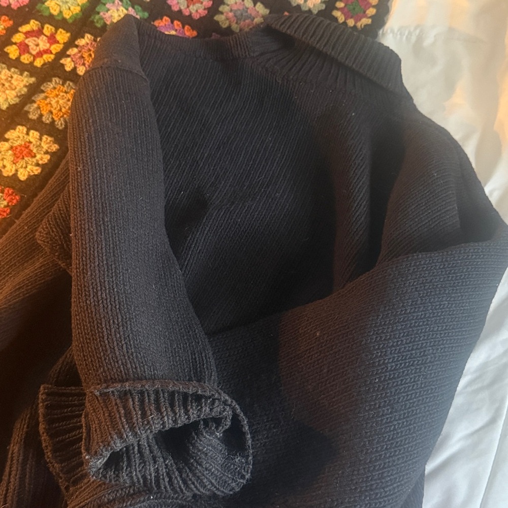 Babaa No 17 Black Turtleneck Sweater - Picture 5 of 5